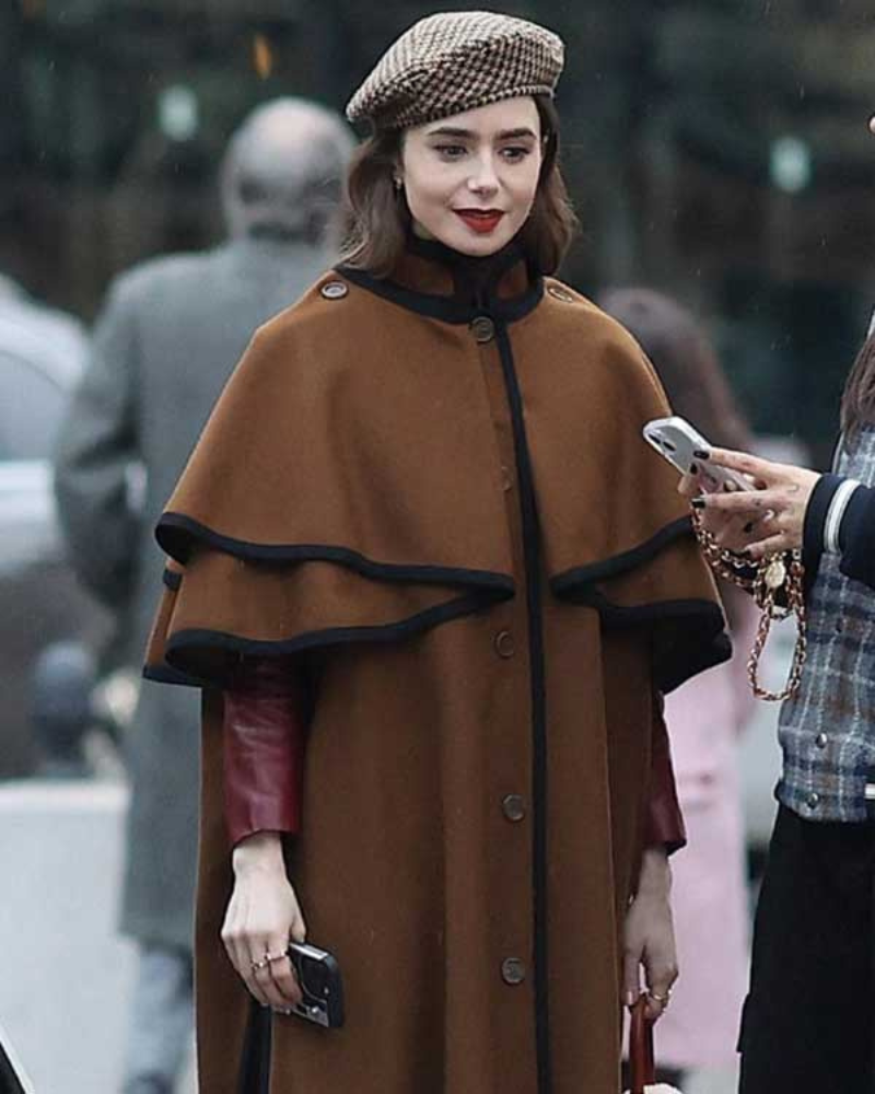 Emily In Paris Season 4 Cape Coat