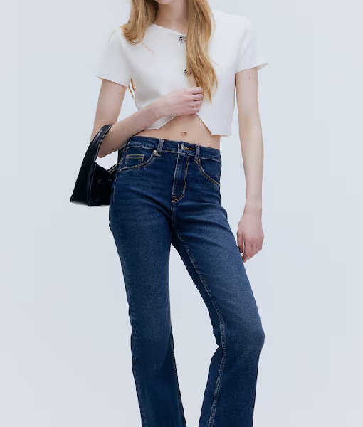 Bold and the Beautiful 2025 Lisa Yamada White Crop Cardigan