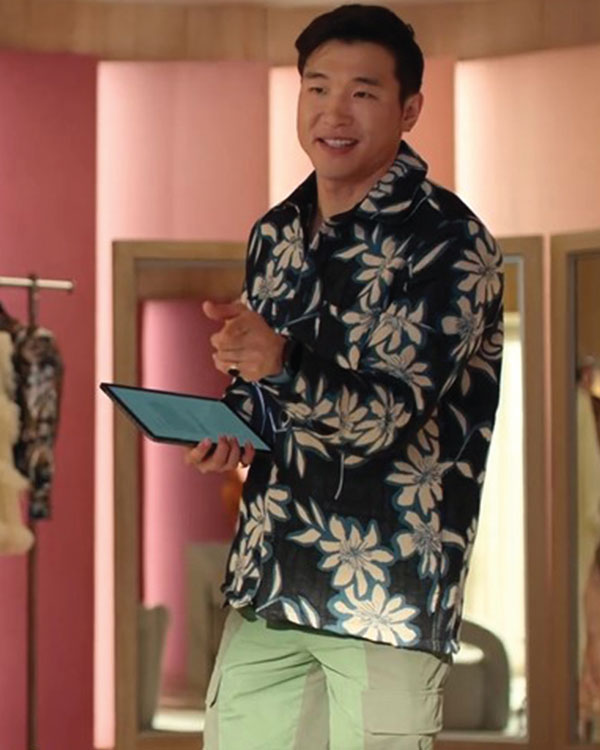 Loot S03 Joel Kim Booster Floral Shirt