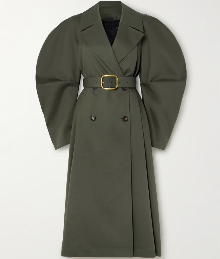 Loot S03 Molly Novak Puff Shoulder Coat