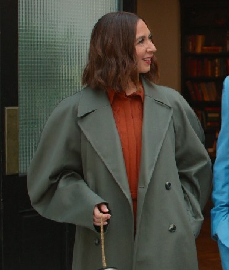 Loot S03 Molly Novak Puff Shoulder Coat