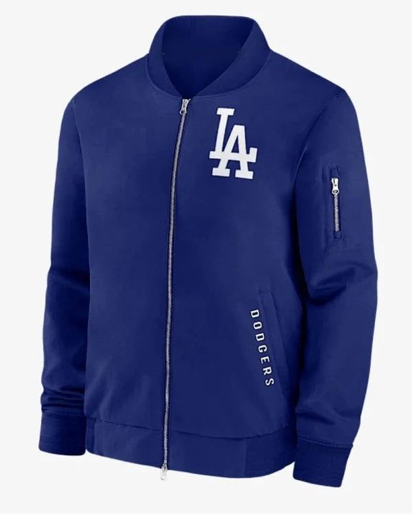 Los Angeles Dodgers Dugout Bomber Jacket