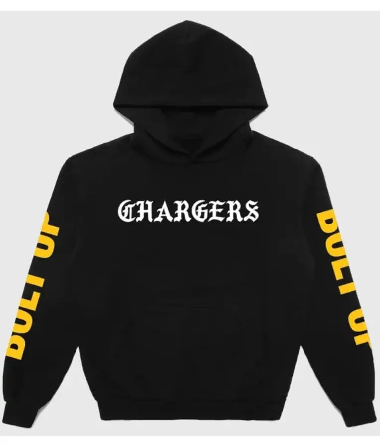 Los Angeles Chargers Born X Raised Pro Script Hoodie