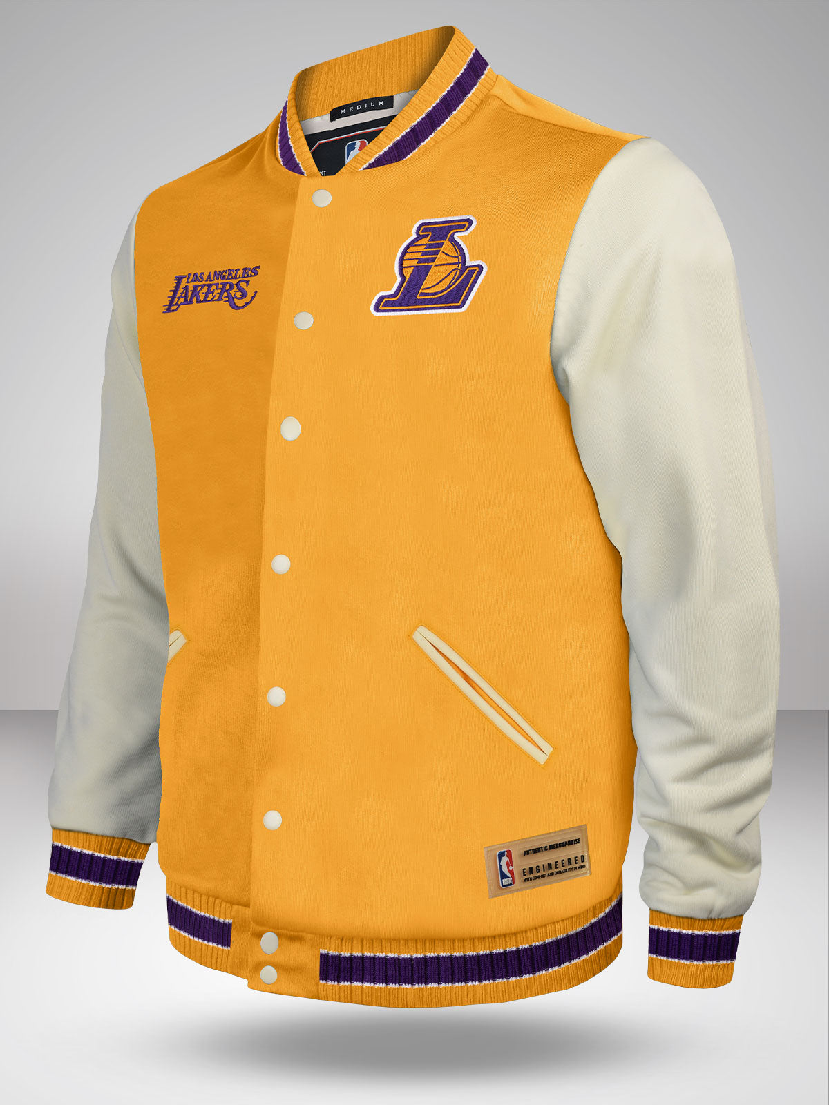 Los Angeles Lakers Essential Varsity Jacket Jacket