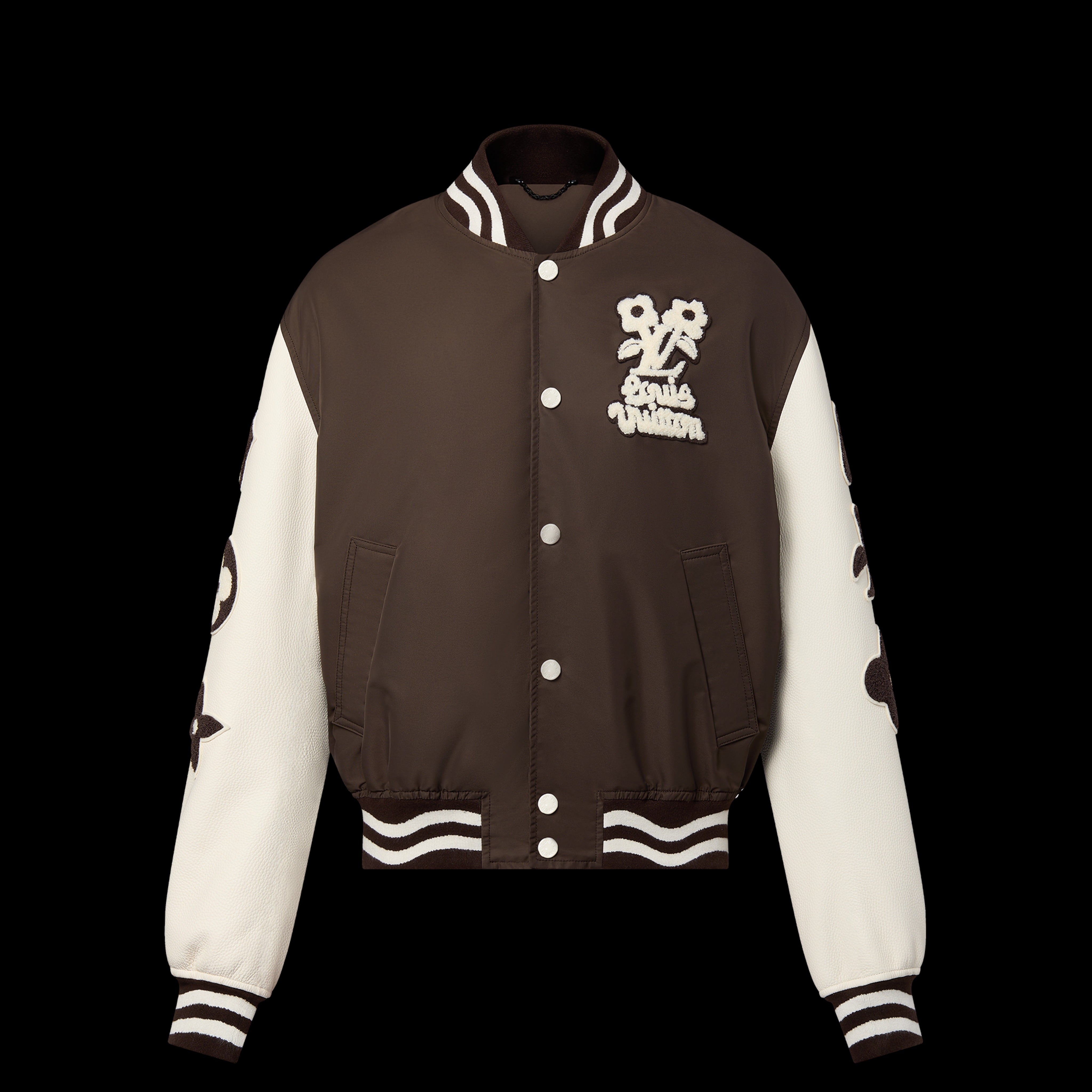 Louis Vuitton 1AFPWP Embroidered Varsity Jacket