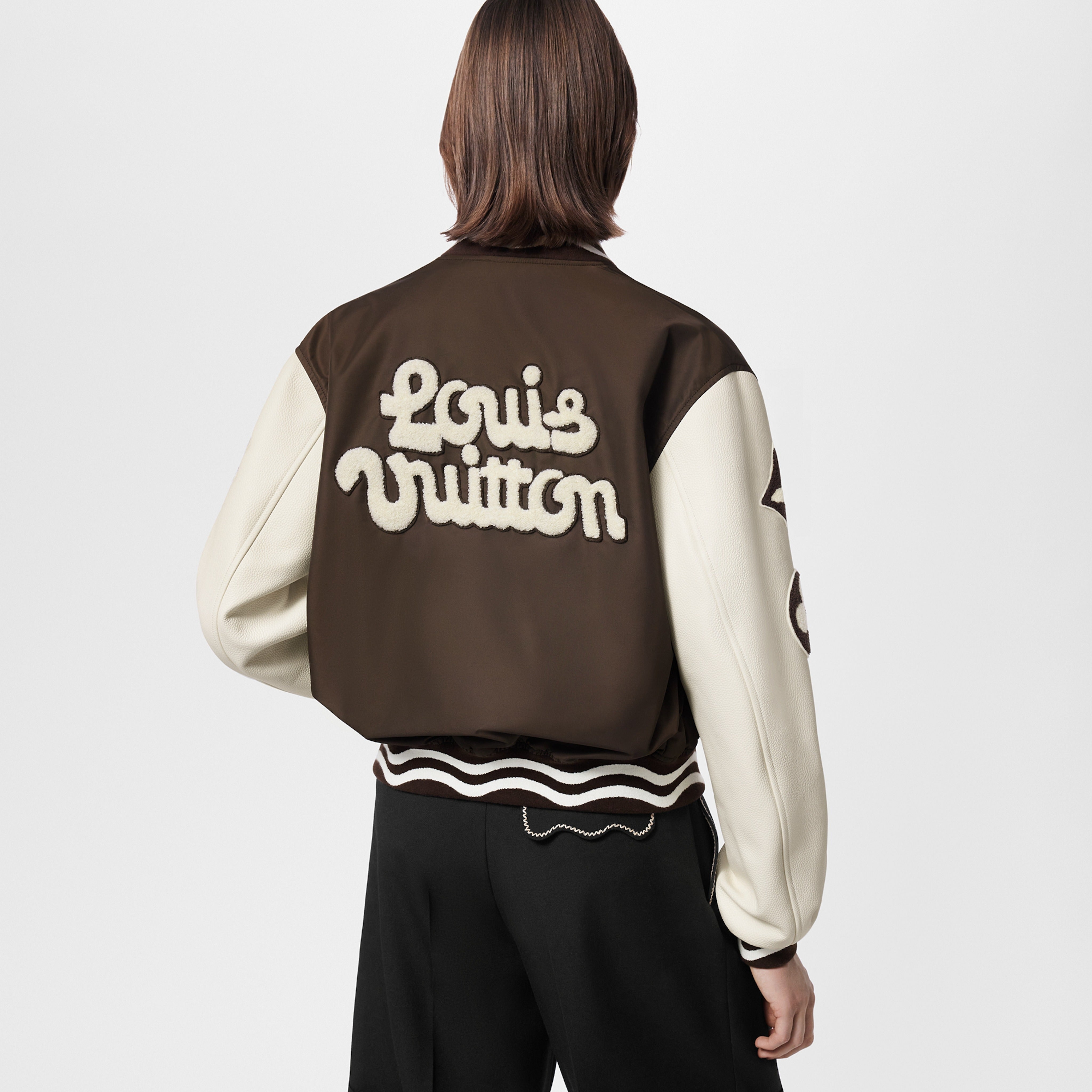Louis Vuitton 1AFPWP Embroidered Varsity Jacket