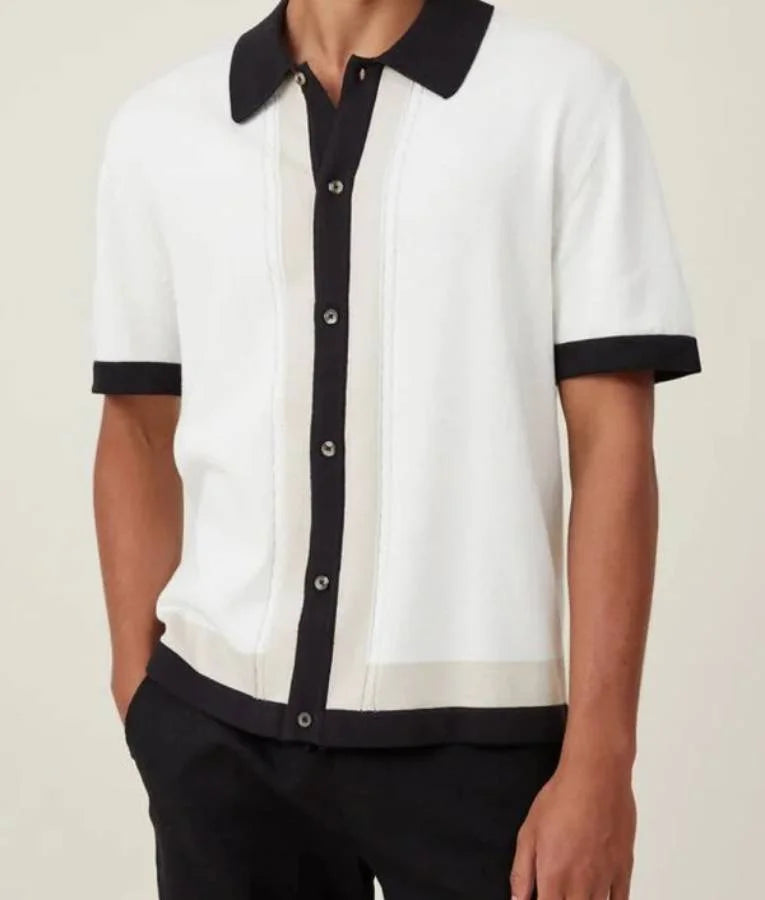 Love Hotel S01 White Polo Shirt