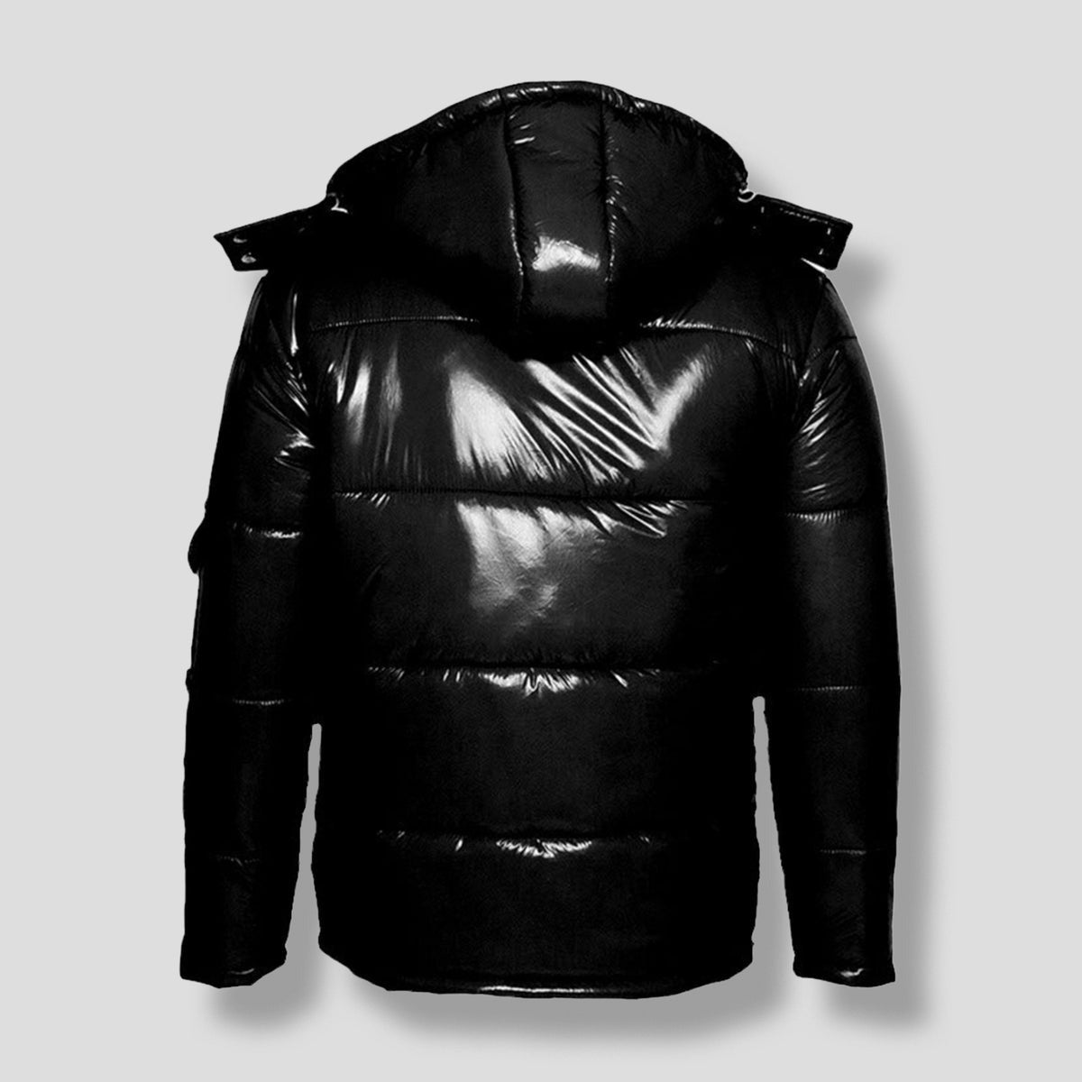 MDB Brand Men's Arctic Black Puffer Coat