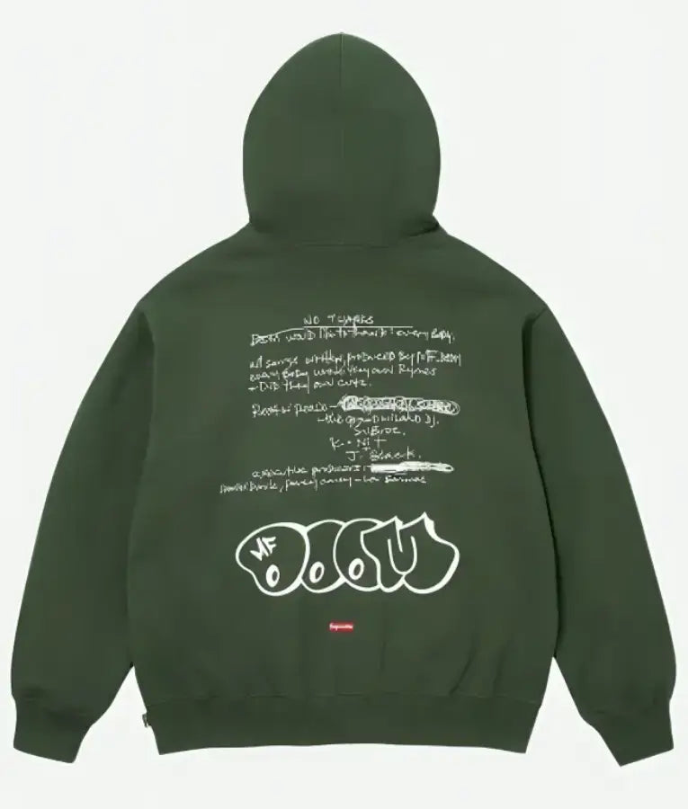 MF DOOM x Supreme Hoodie