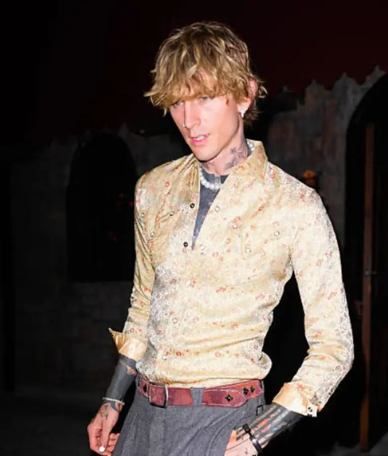 MGK Vogue Cocktail Party Printed Shirt