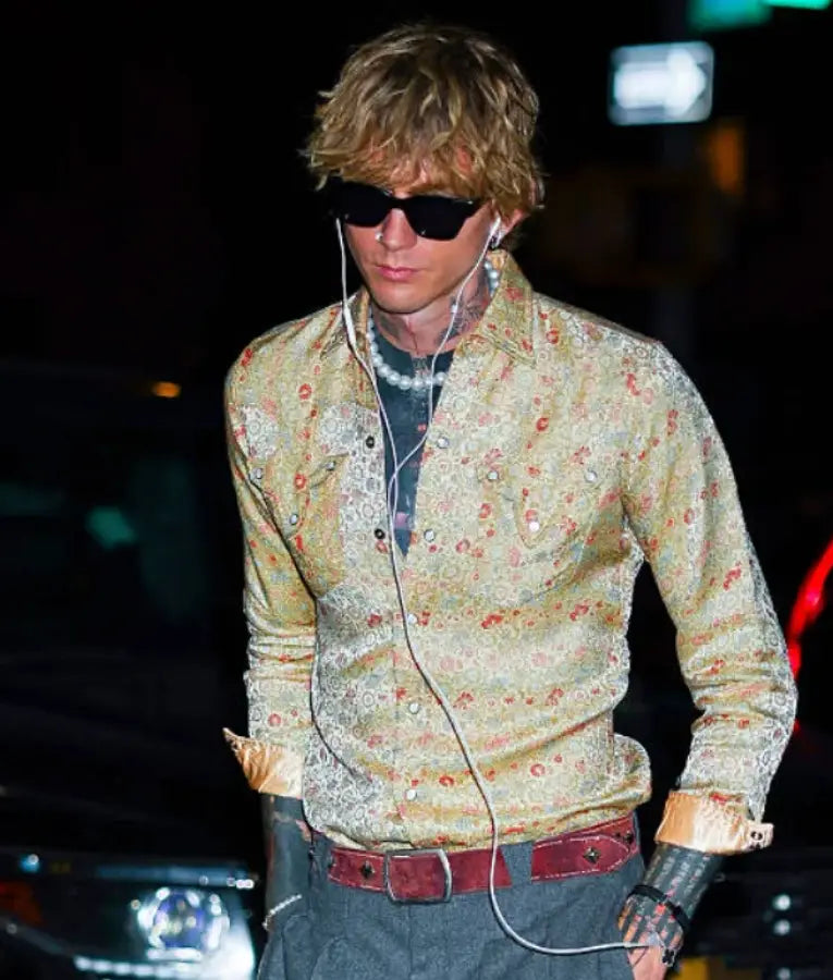 MGK Vogue Cocktail Party Printed Shirt