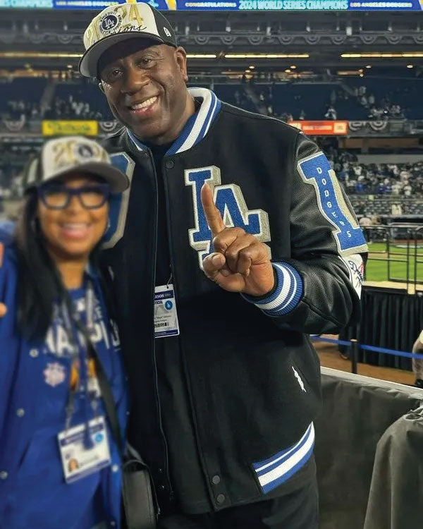 Magic Johnson LA Dodgers Jacket
