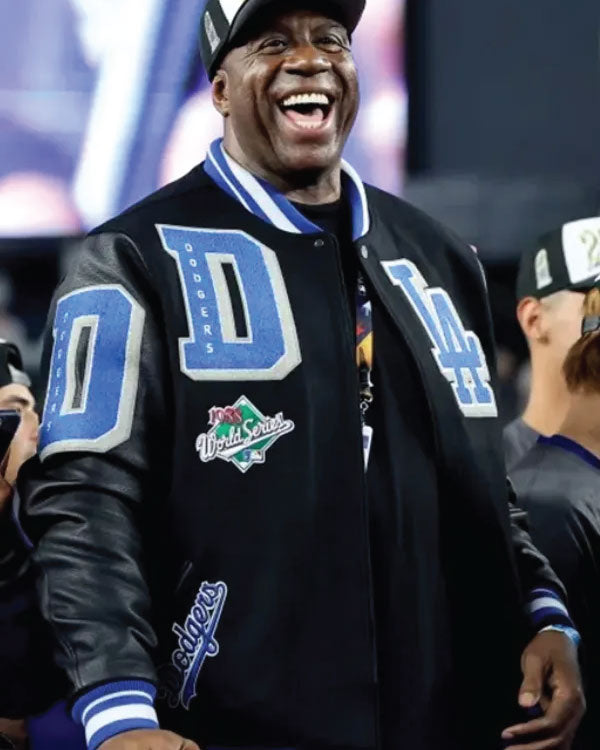 Magic Johnson LA Dodgers Jacket