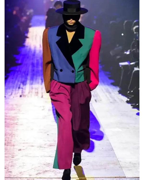 Marc Jacobs x Zendaya Vanity Fair Color Block Suit