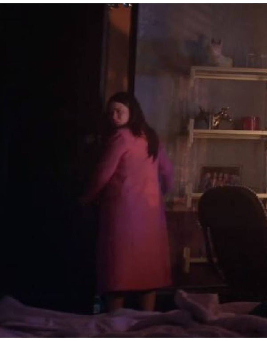 Good Trouble S05 Cierra Ramirez Pink Coat