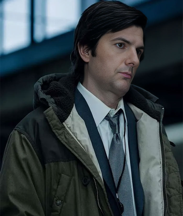 Severance Mark Scout Green Hooded Jacket