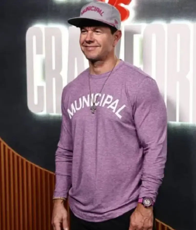 Mark Wahlberg Canelo v Crawford Fight Long Sleeve Shirt