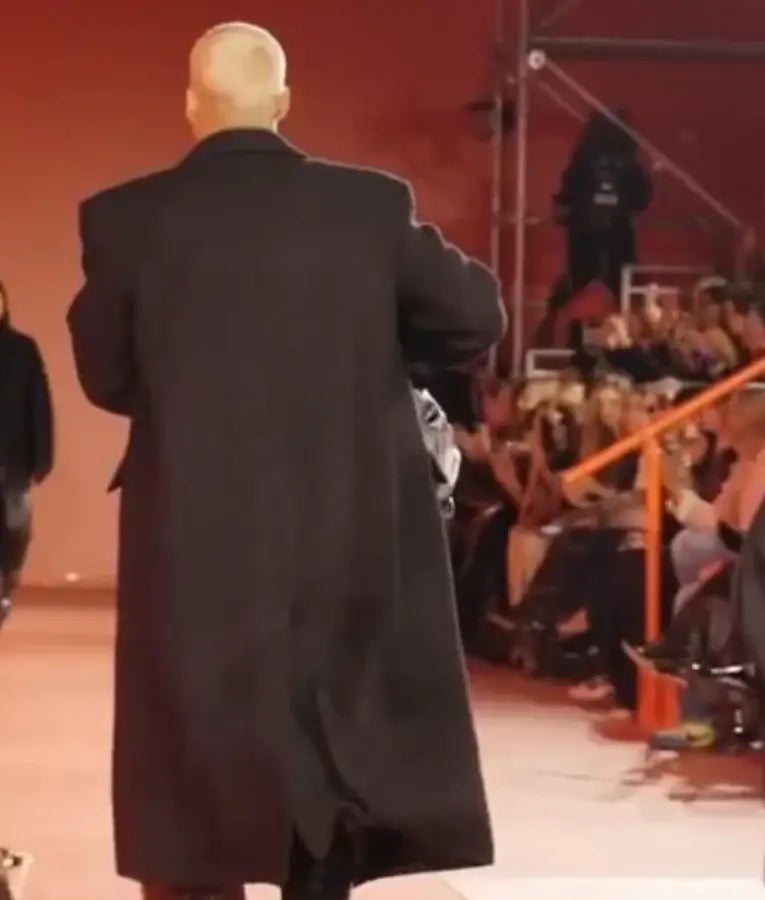 Marlon LFW 2025 Black Coat