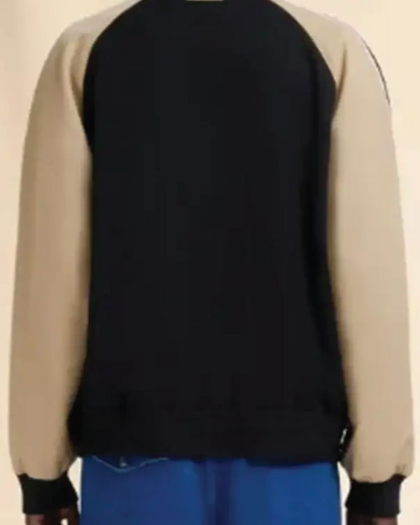 Marni Black wool Colourblock Bomber Jacket