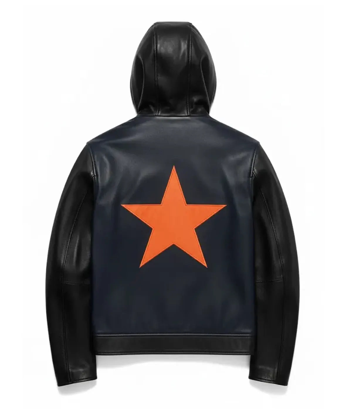 Marty Supreme Hooded Leather Jacket