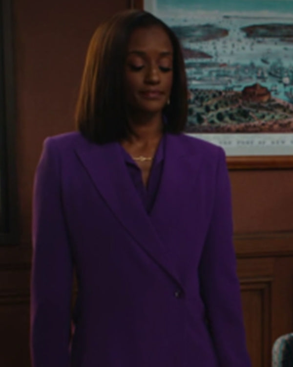 Matlock S02 Skye P. Marshall Purple Blazer