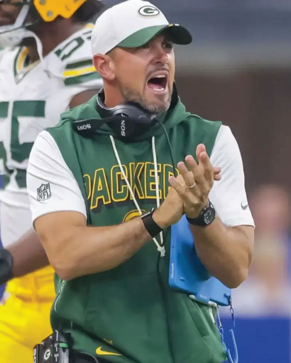 Matt LaFleur NFL Preseason 2025 Sleeveless Hoodie