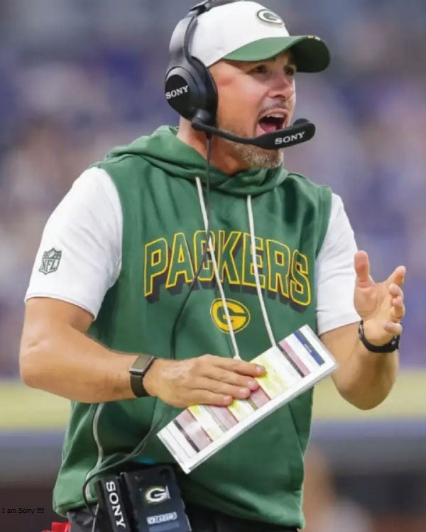 Matt LaFleur NFL Preseason 2025 Sleeveless Hoodie