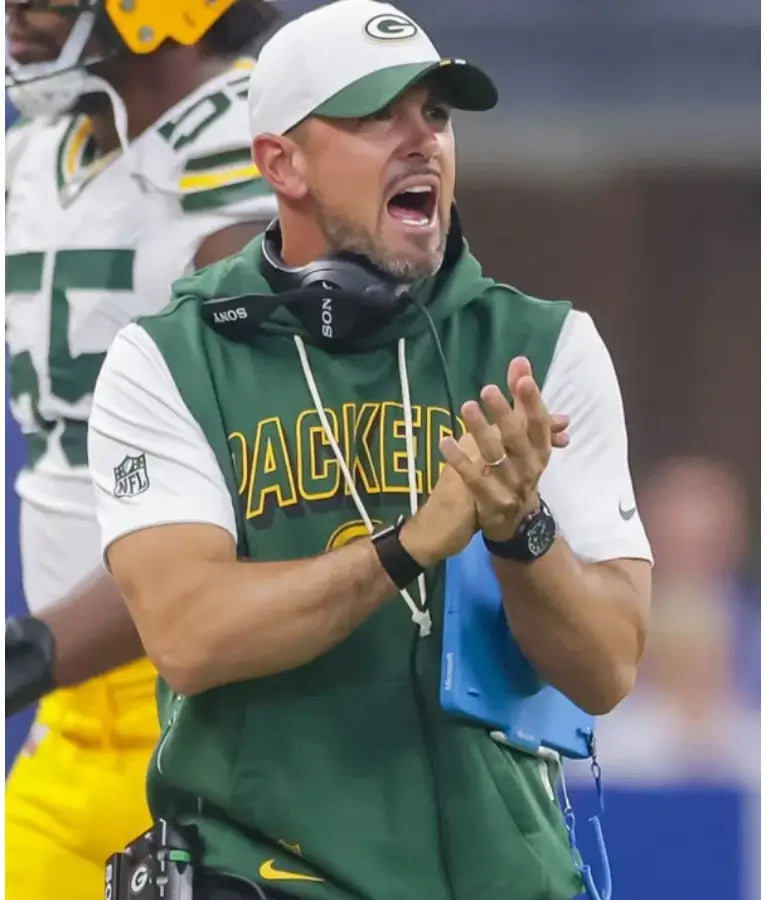 Matt LaFleur NFL Preseason 2025 Sleeveless Hoodie