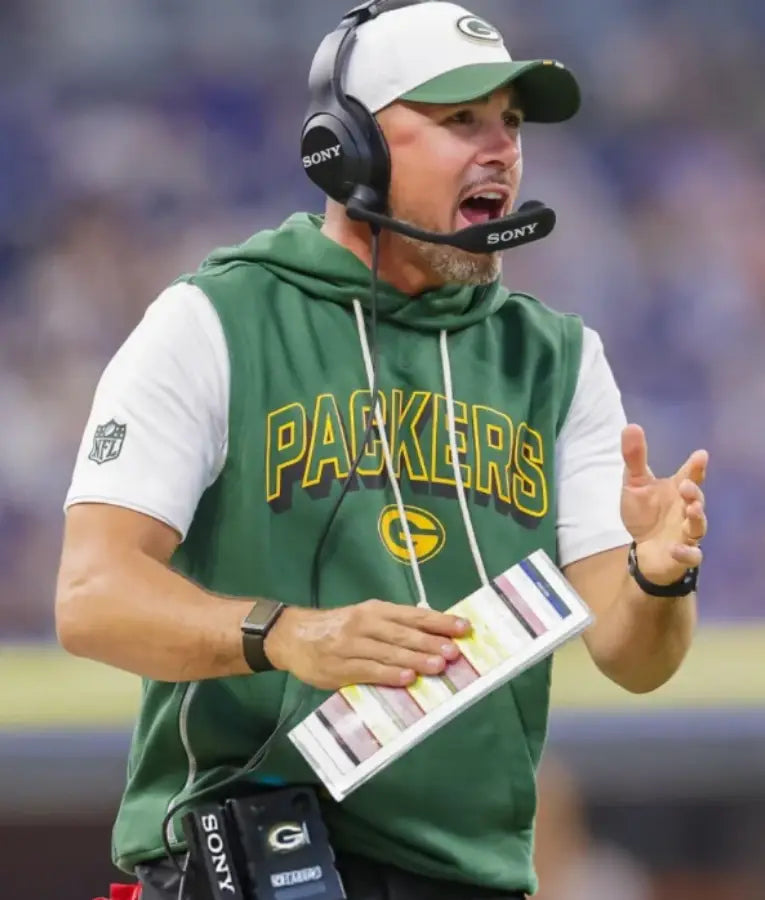 Matt LaFleur NFL Preseason 2025 Sleeveless Hoodie