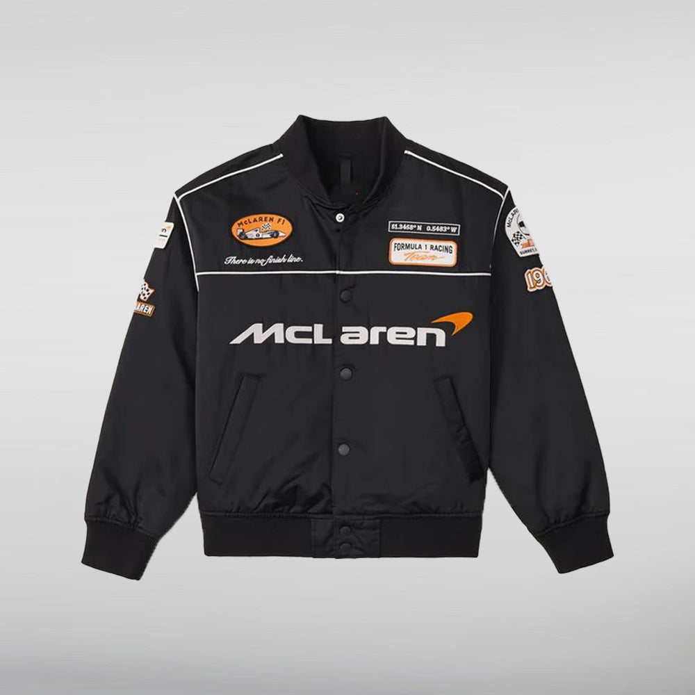 McLarenBomberBlackJacket