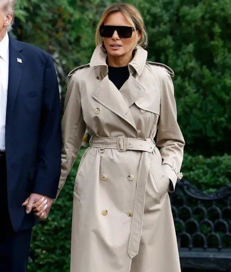 Melania Trump Trench Coat