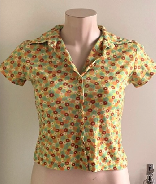 Sabrina The Teenage Witch 2025 Melissa Joan Hart Floral Shirt