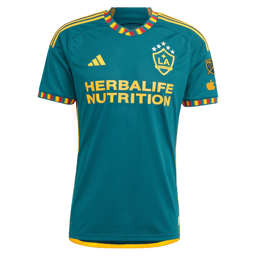 LA Galaxy adidas Green 2023 LA Kit Authentic Jersey