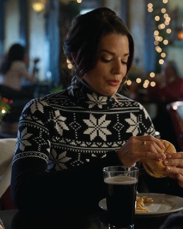 Merry Christmas, Ted Cooper! Kimberley Sustad Snowfall Sweater