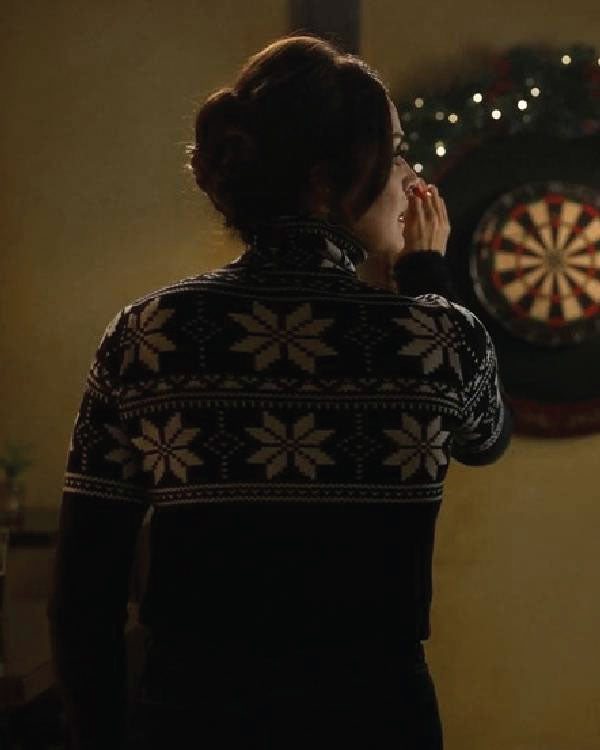 Merry Christmas, Ted Cooper! Kimberley Sustad Snowfall Sweater