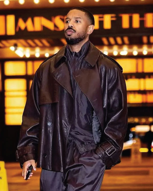 Michael B. Jordan Sinners 2025 Leather Jacket