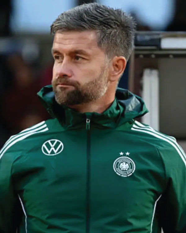 Michael Urbansky Germany v England 2025 Green Hoodie