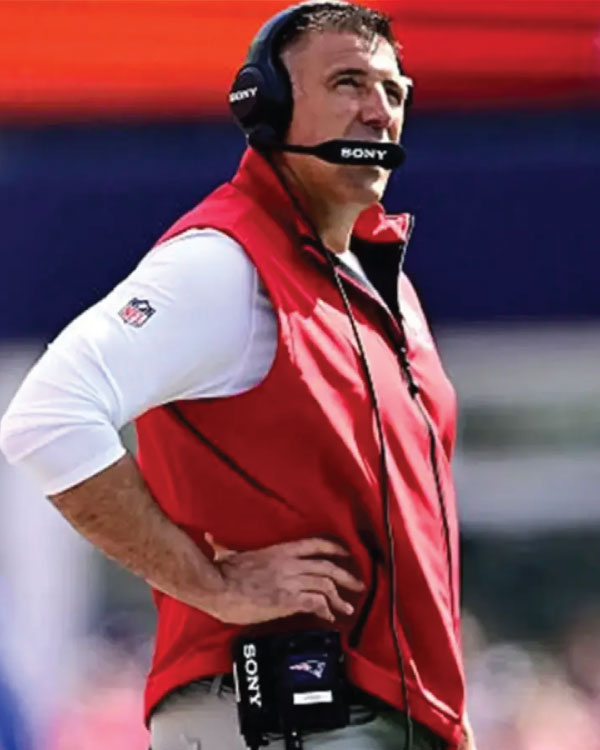 Mike Vrabel New England Patriots Vest