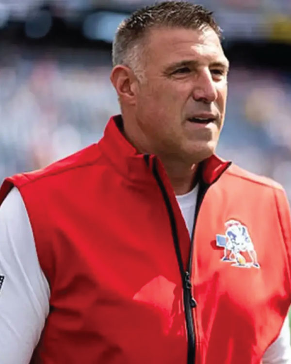 Mike Vrabel New England Patriots Vest