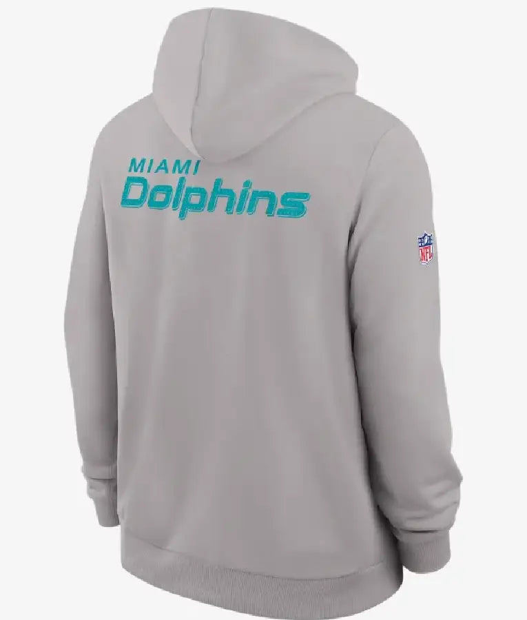 Mike McDaniel Miami Dolphins Initial Home Sideline Hoodie