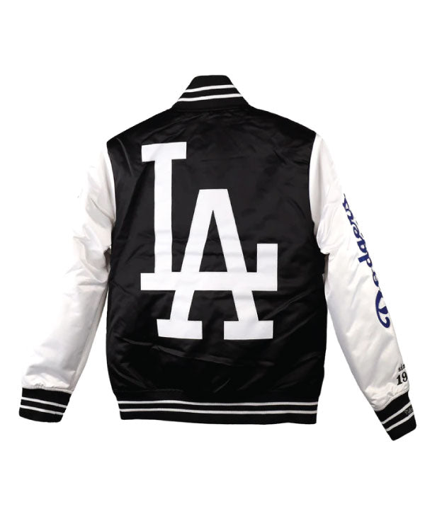 Mitchell & Ness Los Angeles Dodgers Team Origins Varsity Satin Jacket