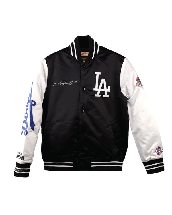 Mitchell & Ness Los Angeles Dodgers Team Origins Varsity Satin Jacket