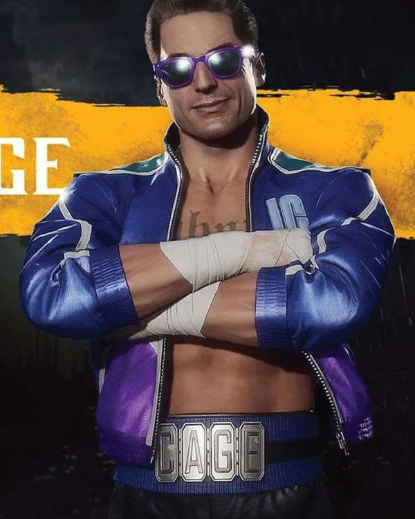 Mortal Kombat 11 Johnny Cage Blue Jacket