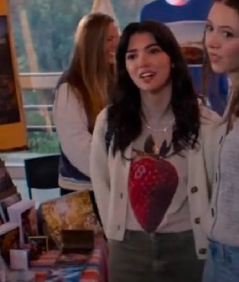 Murder in a Small Town Alisha Newton Strawberry Tee