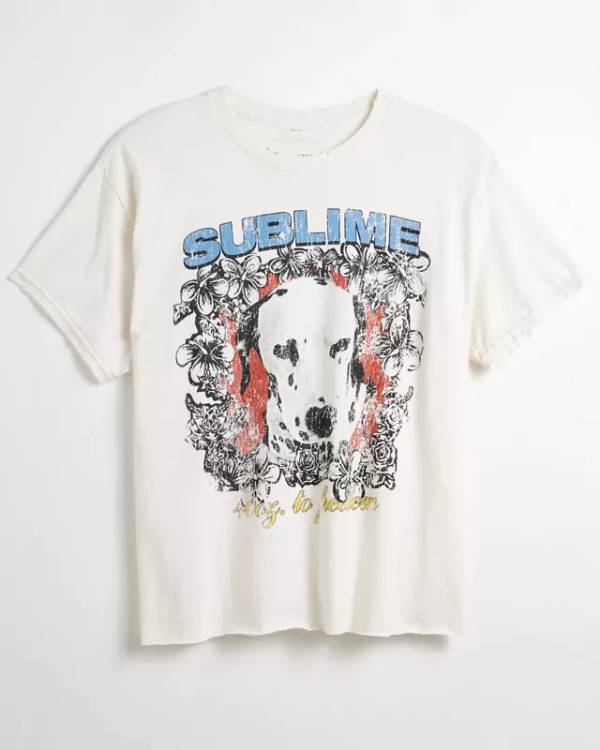 Murder in a Small Town Fiona Vroom Dog Print Tee