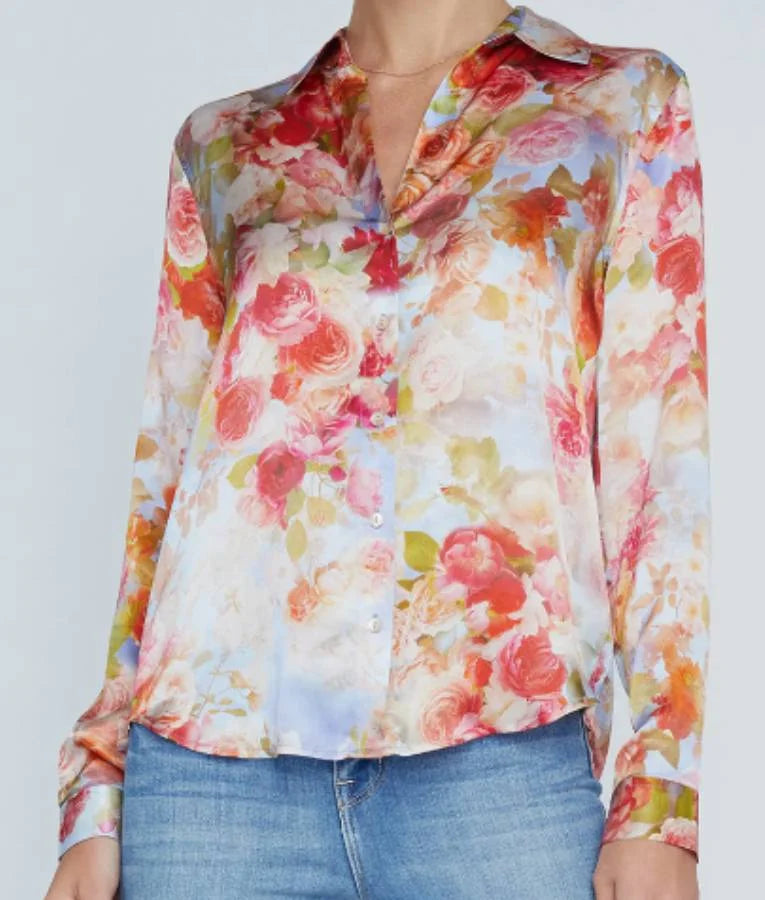 NBC News Daily Morgan Radford Printed Shirt