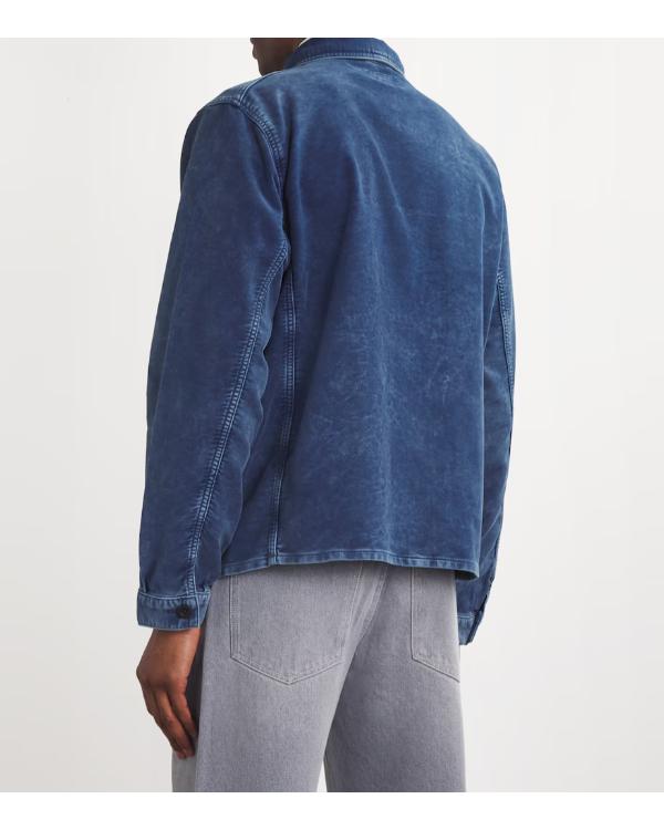 NCIS Tony And Ziva Michael Weatherly Blue Suede Jacket