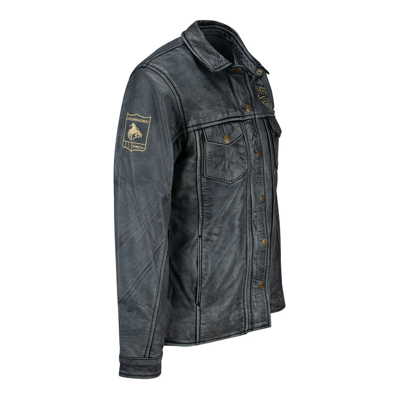 NFR 2024 Ladies Leather Ranch Hand Jacket