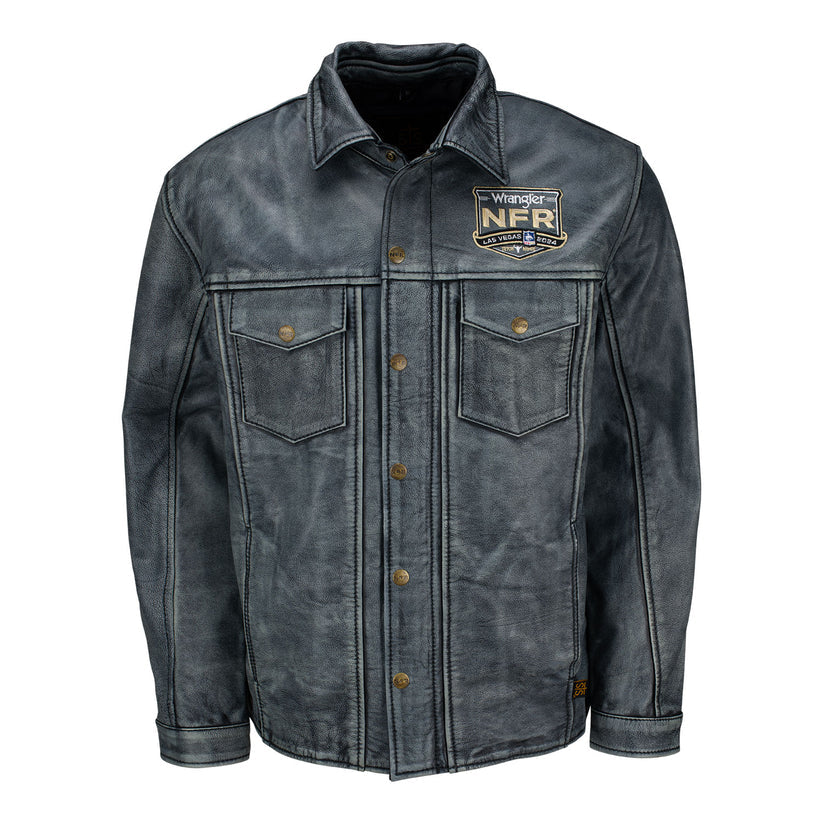 NFR 2024 Leather Ranch Hand Jacket