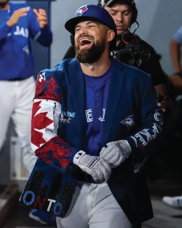 Nathan Lukes Toronto Blue Jays 2025 Home Run Jacket